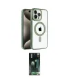 ieg™ iPhone 14 Pro Max Kılıf Eksen Form Koleksiyonu - Şeffaf 360 Full Body Arka Koruyucu