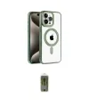 ieg™ iPhone 14 Pro Max Kılıf Eksen Form Koleksiyonu - Siyah Joko Magic 5D Hayalet Cam