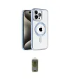 ieg™ iPhone 14 Pro Max Kılıf Eksen Form Koleksiyonu - Siyah Joko Magic 5D Hayalet Cam