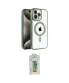 ieg™ iPhone 14 Pro Max Kılıf Eksen Form Koleksiyonu - Siyah Polymer Nano Ekran Koruyucu