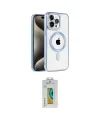 ieg™ iPhone 14 Pro Max Kılıf Eksen Form Koleksiyonu - Siyah Polymer Nano Ekran Koruyucu