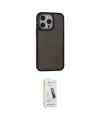 ieg™ iPhone 14 Pro Max Kılıf Eksen Işık - Şeffaf Pasifik Cam Ekran Koruyucu