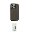 ieg™ iPhone 14 Pro Max Kılıf Eksen Işık - Şeffaf Pasifik Cam Ekran Koruyucu