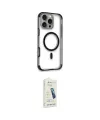 ieg™ iPhone 14 Pro Max Kılıf Eksen Klasik Koleksiyonu - Şeffaf Pasifik Cam Ekran Koruyucu