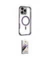 ieg™ iPhone 14 Pro Max Kılıf Eksen Klasik Koleksiyonu - Siyah Bilvis 3D Mat Cam Ekran Koruyucu