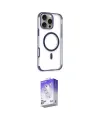 ieg™ iPhone 14 Pro Max Kılıf Eksen Klasik Koleksiyonu - Siyah Bilvis 5in1 3D Magic Cam Ekran Koruyucu