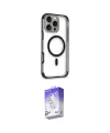 ieg™ iPhone 14 Pro Max Kılıf Eksen Klasik Koleksiyonu - Siyah Bilvis 5in1 3D Magic Cam Ekran Koruyucu