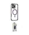 ieg™ iPhone 14 Pro Max Kılıf Eksen Klasik Koleksiyonu - Siyah Bilvis Hayalet Cam Ekran Koruyucu