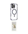ieg™ iPhone 14 Pro Max Kılıf Eksen Klasik Koleksiyonu - Siyah Mat Seramik Nano Ekran Koruyucu