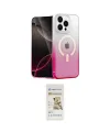 ieg™ iPhone 14 Pro Max Kılıf Eksen Minimal Özel Seri - Siyah Mat Seramik Nano Ekran Koruyucu