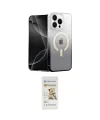 ieg™ iPhone 14 Pro Max Kılıf Eksen Minimal Özel Seri - Siyah Mat Seramik Nano Ekran Koruyucu