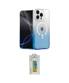 ieg™ iPhone 14 Pro Max Kılıf Eksen Minimal Özel Seri - Siyah Polymer Nano Ekran Koruyucu