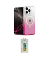 ieg™ iPhone 14 Pro Max Kılıf Eksen Minimal Özel Seri - Siyah Polymer Nano Ekran Koruyucu