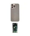 ieg™ iPhone 14 Pro Max Kılıf Eksen Prime - Siyah 360 Mat Full Body Arka Koruyucu