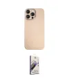 ieg™ iPhone 14 Pro Max Kılıf Eksen Prime - Siyah Bilvis 3D Mat Cam Ekran Koruyucu