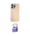 ieg™ iPhone 14 Pro Max Kılıf Eksen Prime - Siyah Bilvis 5in1 5D Magic Hayalet Cam Ekran Koruyucu