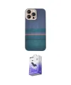 ieg™ iPhone 14 Pro Max Kılıf Eksen Prime - Siyah Bilvis 5in1 5D Magic Hayalet Cam Ekran Koruyucu