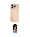 ieg™ iPhone 14 Pro Max Kılıf Eksen Prime - Siyah Buffer Hayalet Cam Ekran Koruyucu