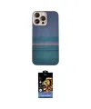 ieg™ iPhone 14 Pro Max Kılıf Eksen Prime - Siyah Buffer Hayalet Cam Ekran Koruyucu