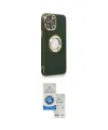 ieg™ iPhone 14 Pro Max Kılıf İz Form Serisi - Şeffaf Royal Nano Ekran Koruyucu