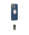 ieg™ iPhone 14 Pro Max Kılıf İz Form Serisi - Siyah Joko Magic 5D Hayalet Cam