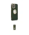 ieg™ iPhone 14 Pro Max Kılıf İz Form Serisi - Siyah Joko Magic 5D Hayalet Cam