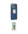 ieg™ iPhone 14 Pro Max Kılıf İz Form Serisi - Siyah Polymer Nano Ekran Koruyucu