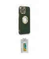 ieg™ iPhone 14 Pro Max Kılıf İz Form Serisi - Siyah Polymer Nano Ekran Koruyucu