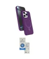 ieg™ iPhone 14 Pro Max Kılıf İz Işık Koleksiyonu - Şeffaf Royal Nano Ekran Koruyucu