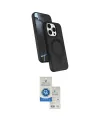 ieg™ iPhone 14 Pro Max Kılıf İz Işık Koleksiyonu - Şeffaf Royal Nano Ekran Koruyucu