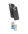 ieg™ iPhone 14 Pro Max Kılıf İz Işık Koleksiyonu - Şeffaf Royal Nano Ekran Koruyucu