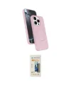 ieg™ iPhone 14 Pro Max Kılıf İz Işık Koleksiyonu - Siyah 6D Mat Seramik Hayalet Nano Ekran Koruyucu