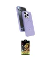 ieg™ iPhone 14 Pro Max Kılıf İz Işık Koleksiyonu - Siyah Buffer Cam Ekran Koruyucu