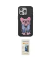 ieg™ iPhone 14 Pro Max Kılıf İz Minimal Koleksiyonu - Siyah 6D Mat Seramik Hayalet Nano Ekran Koruyucu