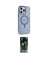 ieg™ iPhone 14 Pro Max Kılıf Kıvılcım Asil Özel Seri - Şeffaf 360 Full Body Arka Koruyucu