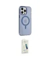 ieg™ iPhone 14 Pro Max Kılıf Kıvılcım Asil Özel Seri - Şeffaf Pasifik Cam Ekran Koruyucu