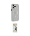 ieg™ iPhone 14 Pro Max Kılıf Kıvılcım Asil Özel Seri - Siyah 6D Mat Seramik Hayalet Nano Ekran Koruyucu