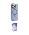 ieg™ iPhone 14 Pro Max Kılıf Kıvılcım Asil Özel Seri - Siyah Bilvis 5in1 3D Magic Cam Ekran Koruyucu