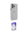 ieg™ iPhone 14 Pro Max Kılıf Kıvılcım Asil Özel Seri - Siyah Bilvis 5in1 3D Magic Cam Ekran Koruyucu