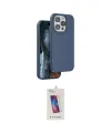 ieg™ iPhone 14 Pro Max Kılıf Kıvılcım Çizgi Serisi - Siyah Joko 5D Cam