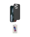 ieg™ iPhone 14 Pro Max Kılıf Kıvılcım Çizgi Serisi - Siyah Joko 5D Cam