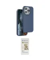 ieg™ iPhone 14 Pro Max Kılıf Kıvılcım Çizgi Serisi - Siyah Mat Seramik Nano Ekran Koruyucu
