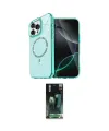 ieg™ iPhone 14 Pro Max Kılıf Kıvılcım Form Prime - Şeffaf 360 Full Body Arka Koruyucu