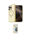 ieg™ iPhone 14 Pro Max Kılıf Kıvılcım Form Prime - Siyah 6D Mat Seramik Hayalet Nano Ekran Koruyucu