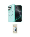 ieg™ iPhone 14 Pro Max Kılıf Kıvılcım Form Prime - Siyah 6D Mat Seramik Hayalet Nano Ekran Koruyucu