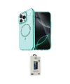 ieg™ iPhone 14 Pro Max Kılıf Kıvılcım Form Prime - Siyah Bilvis Hayalet Cam Ekran Koruyucu