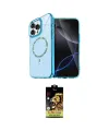 ieg™ iPhone 14 Pro Max Kılıf Kıvılcım Form Prime - Siyah Buffer Cam Ekran Koruyucu