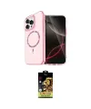 ieg™ iPhone 14 Pro Max Kılıf Kıvılcım Form Prime - Siyah Buffer Cam Ekran Koruyucu