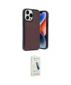 ieg™ iPhone 14 Pro Max Kılıf Kıvılcım Işık Serisi - Şeffaf Pasifik Cam Ekran Koruyucu