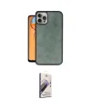 ieg™ iPhone 14 Pro Max Kılıf Kıvılcım Işık Serisi - Siyah Bilvis 3D Mat Cam Ekran Koruyucu